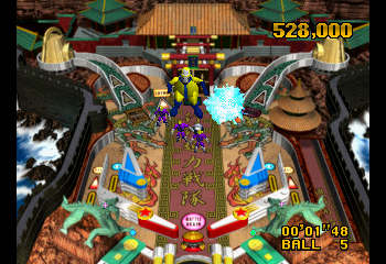 Power Rangers Zeo: Full Tilt Battle Pinball Screenshot 1